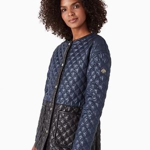Kate Spade Color Quilted Coat